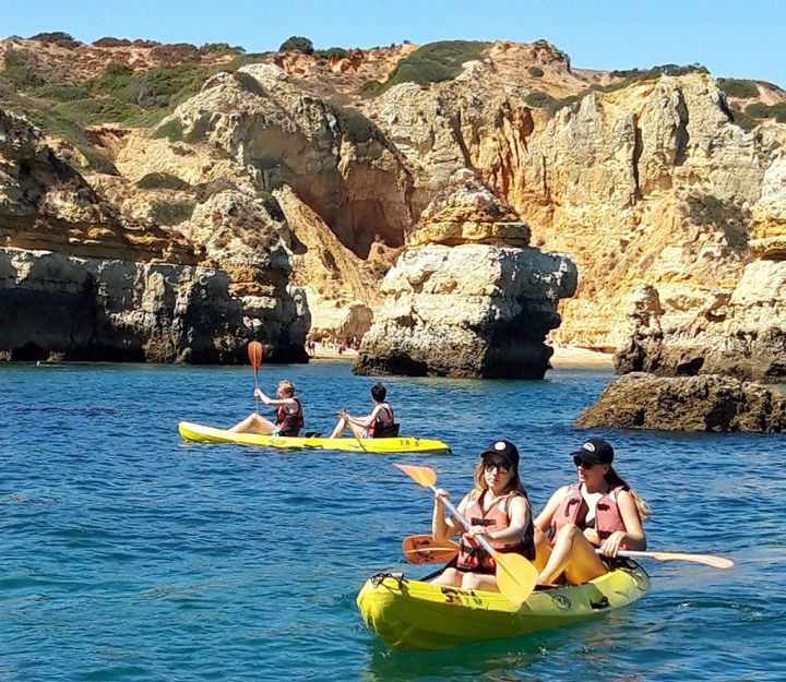 Kayak na costa de Lagos